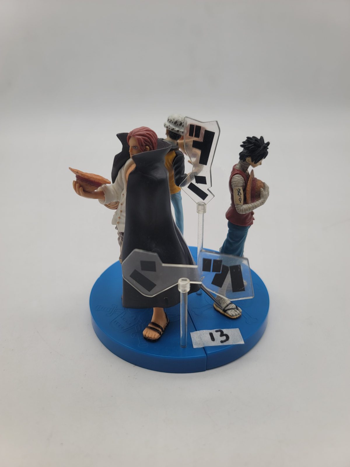 One Piece Figure Set (Luffy,Shanks,Law)
